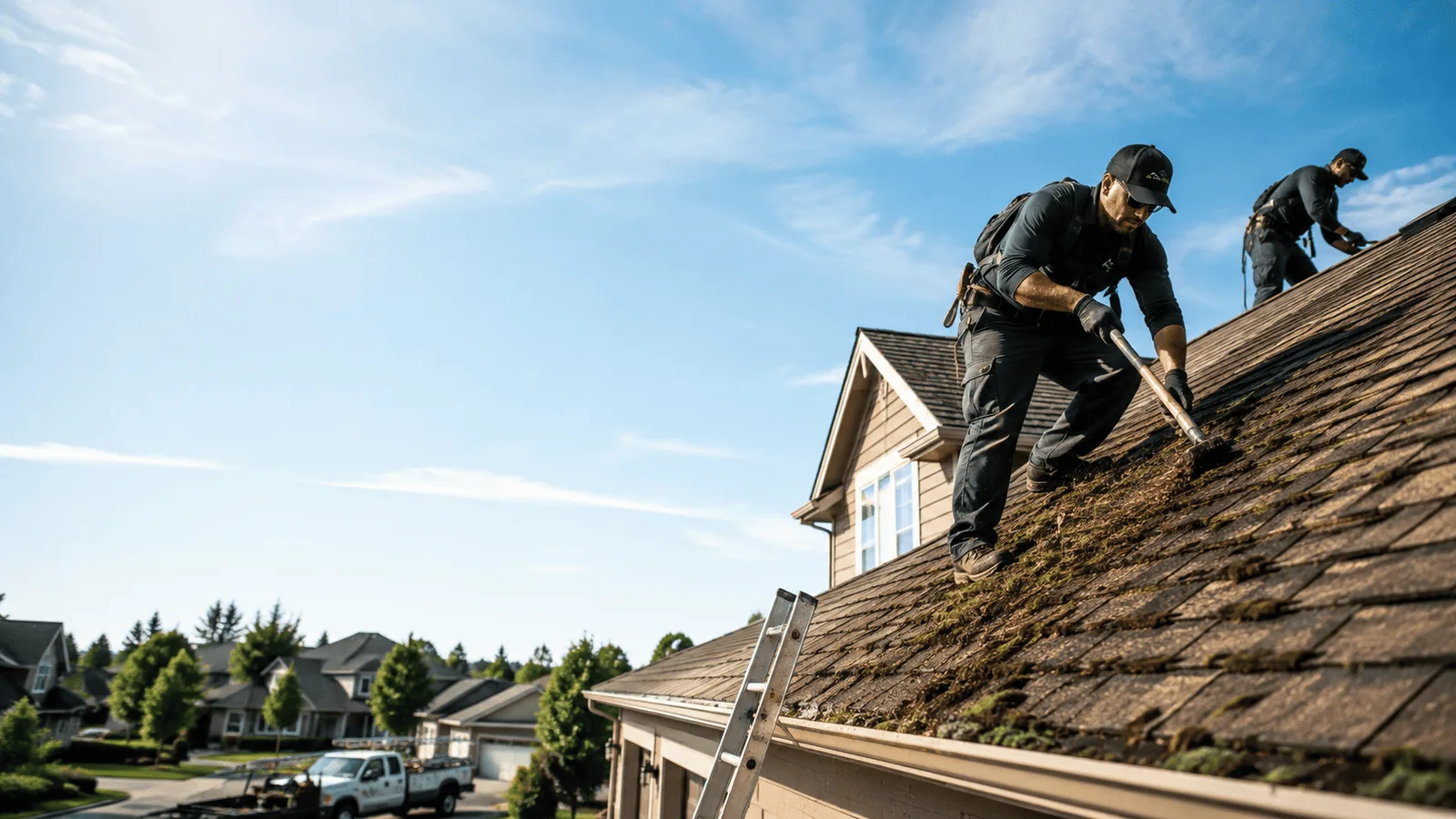 Roof Moss Removal in Blaine, OH near me